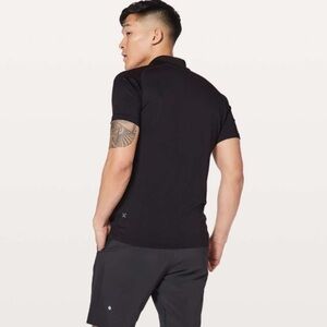 Lululemon Metal Vent Tech Polo Deep Phantom Purple Black Men's Size Medium